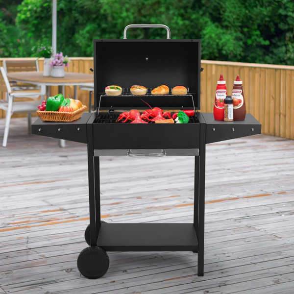 Garten Living Dakota Fields Holzkohlegrill 60,5 cm Wayfair.de